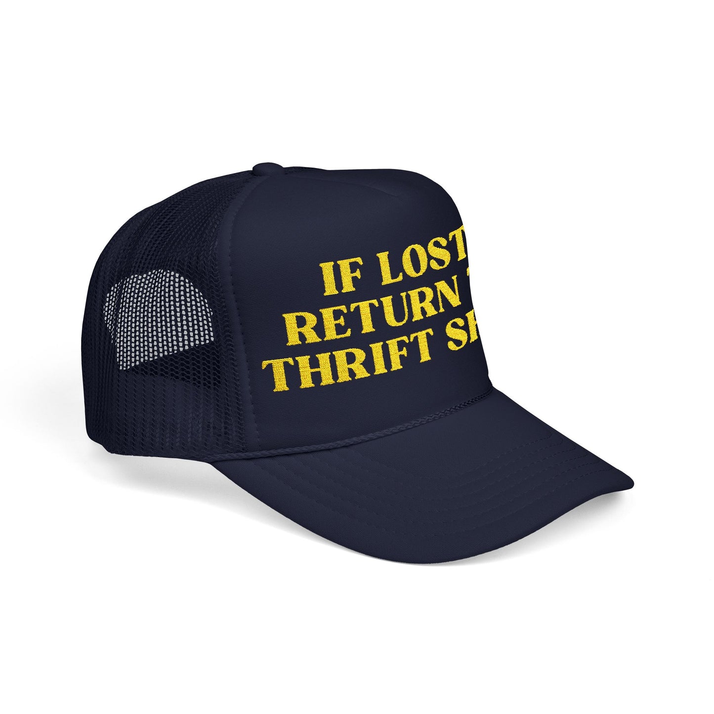 If Lost, Return to Thrift Shop Trucker