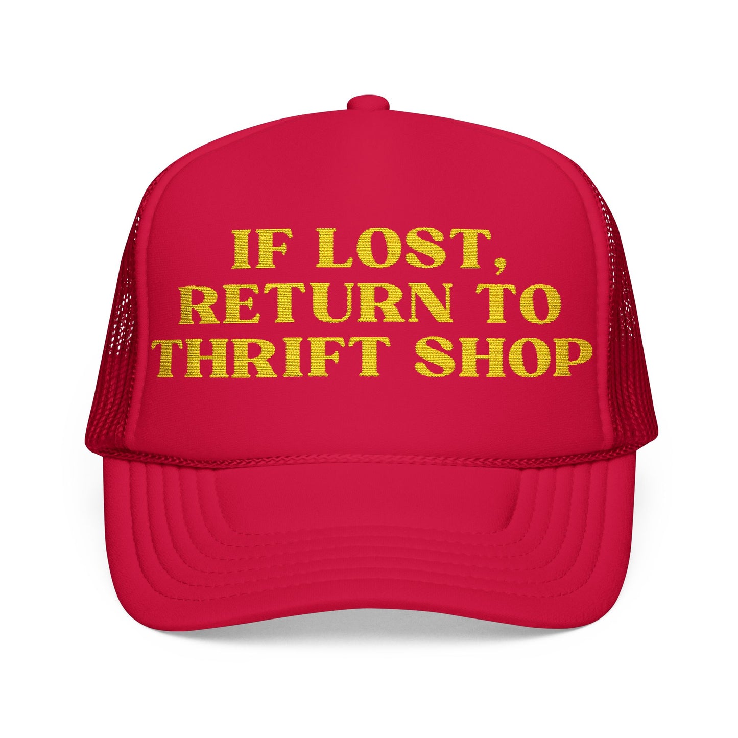If Lost, Return to Thrift Shop Trucker