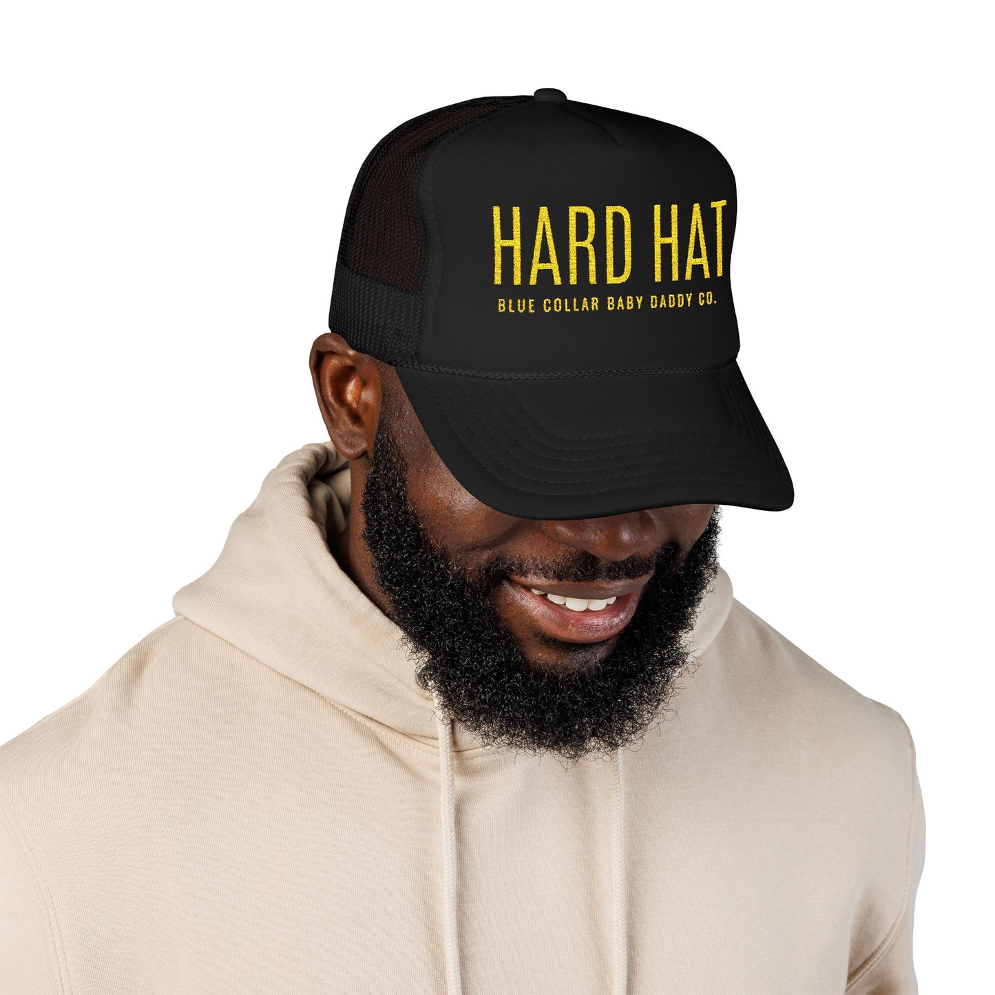 Hard Hat Foam Trucker