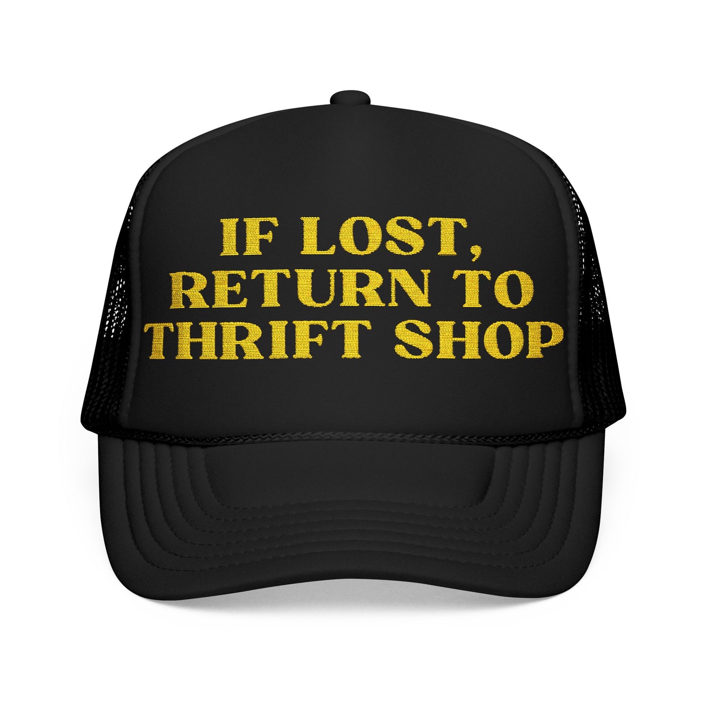 If Lost, Return to Thrift Shop Trucker