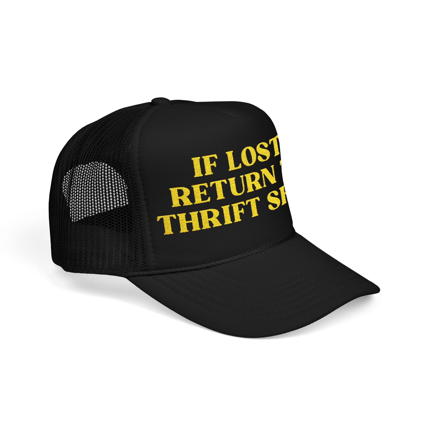 If Lost, Return to Thrift Shop Trucker