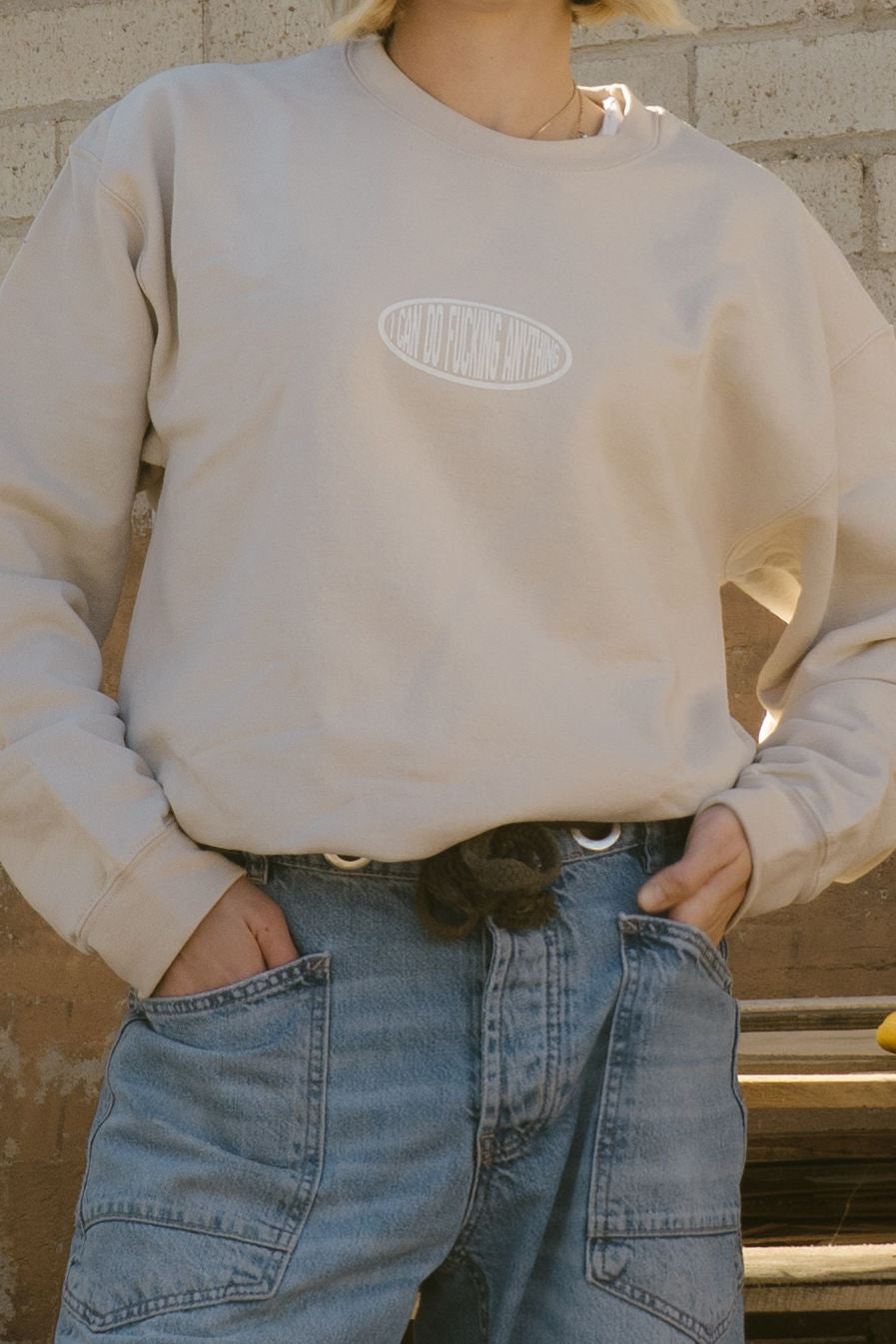I Can Do F***ing Anything Crewneck