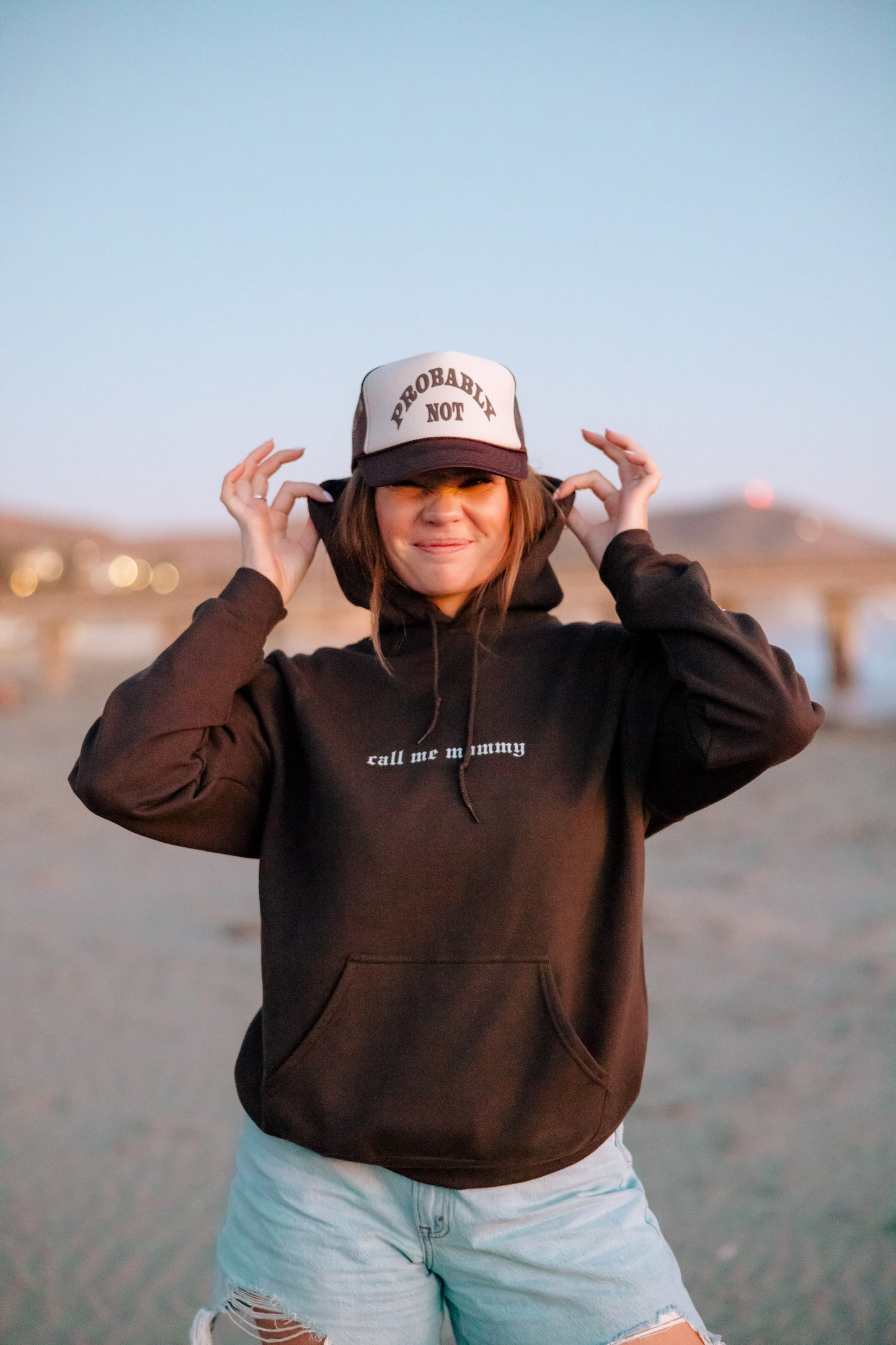 Call Me Mommy Hoodie - by BCBM