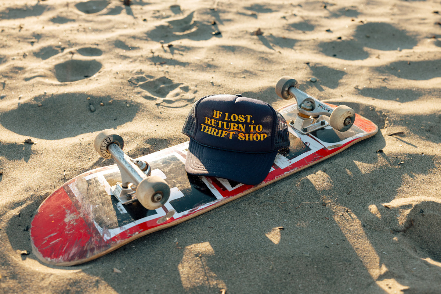 If Lost, Return to Thrift Shop Trucker